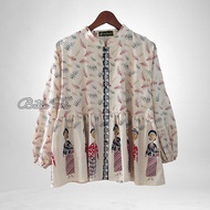 kasturi blouse batik kombinasi - xxxl