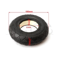 Solid Tubeless Tire 200 X 50 (8x2) Solid/Foam Filled Tire 200x50 For Razor E100 E125 E200 Scooter Wh