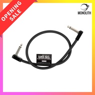 ERNIE BALL Ernie Ball Guitar/Bass Patch Cable — Flex Patch Cables 6441, Black, 18 in (45.7 cm)