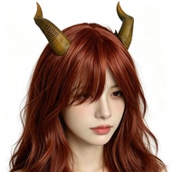 Doric Horn Headdress Devil Horn Dragon Horn Hairpin Halloween cosplay Comic Exhibition Devil Dress U