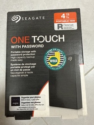 Seagate 4TB One Touch 外置硬碟《全新未拆過盒》已經過保養