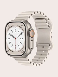 Correa de reloj de silicona liso compatible con Apple Watch