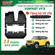 Huvi edge-to-edge floor mats for Vinfast VF3