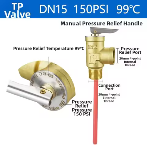 Temperature Pressure Relief Valve Of RV Water Heaters For ATWOOD For DOMETIC For SUBURBAN For Pressu