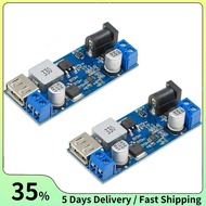 DC 6V 9V 12V 24V to DC 5V 5A Buck Converter Module,9-36V  to USB 5V Transformer Dual Output Voltage 