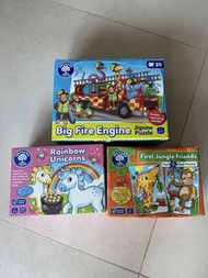 3x Orchard Toys games