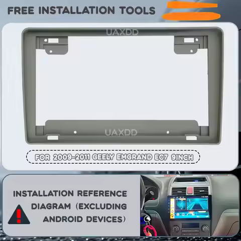 For 2009-2011 GEELY Emgrand EC7 9INCH car DVD MP5 radio Android frame video player dashboard multime