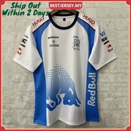 2025 Visa Cash App Red Bull F1 Crew Neck Men's White Shirt