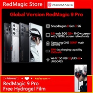 Global Version Redmagic 9 Pro Snapdragon8 Gen3 6.8inch 2480*1116 120Hz  Q9+ Gen5 Under-display Super Competitive Full Screen Super Fast Charge NFC 5G Mobile Smart Gaming Phone