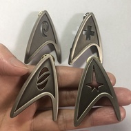 Star Cosplay Trek Command Division Badge Starfleet Pins Science Engineering Medical Metal Brooch Acc