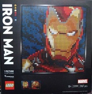 全新Lego Art Iron man 31199