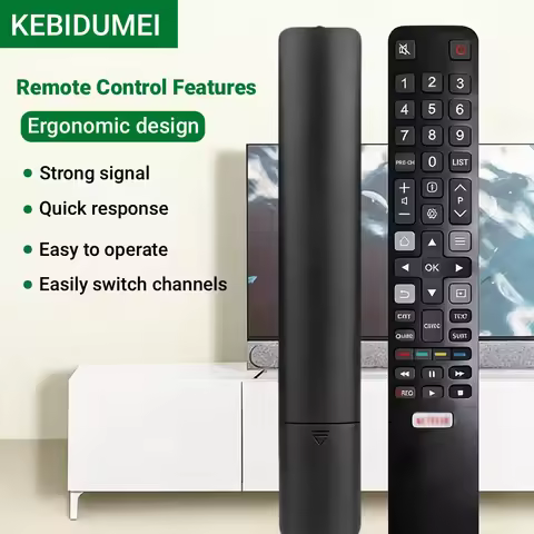 RC802N Universal Remote Control Smart TV Replacer For TCL 4K UHD LCD /LED Smart TCLTV U43P6046/U55C7