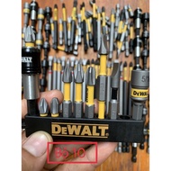 Bộ mũi vít PH1 PH2 PH3 SL6 SL8 đầu chuyển bu lông đầu nối vít đầu bắn tôn Dewalt thông dụng ( Để trá