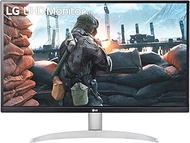 LG 27UP600-W 27" 4K UHD IPS Monitor, DCI-P3 95%, 5ms (GTG), HDMI, VESA DisplayHDR 400, AMD FreeSync, Black Stabilizer, OnScreen Control, Reader Mode, White