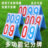 Basketball Competition Score Board Waterproof Score Board Flip Board Billiard Scorer Counting Score 