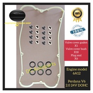 100% SILICONE VALVE COVER GASKET PROTON PERDANA 2.0 V6 24V 6A12 ENGINE VALVE COVER BUSH / PLUG SEAL