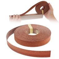 3/4 in x 50 ft (1.9 cm x 15 m) Sapele Hot Melt Adhesive Wood Edge Banding for Plywood Table / Cabine