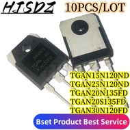 1-5PCS TGAN15N120ND TGAN25N120ND TGAN30N120FD TGAN20N135FD TGAN20S135FD TO-3P Field-effect transisto