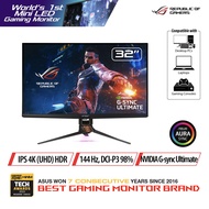 ASUS ROG SWIFT PG32UQX NVIDIA® G-SYNC® Ultimate Gaming Monitor – 32 inch 4K UHD (3840 x 2160), 144 Hz, IPS , mini LED , local dimming, Quantum Dot technology, DisplayHDR™ 1400