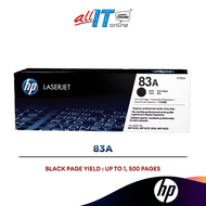 HP 83A (1.5K) Toner Cartridge (Black) (CF283A)