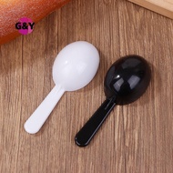 G&Y 10Pcs  White Measuring Teaspoon Scoop Plastic 7g 15ml Measuring Spoons Milk Powder Spoon Coffee 