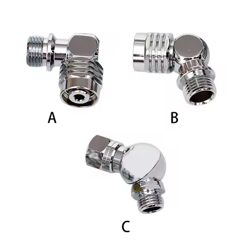 90 110 360 Degree Swivel Hose Adapter Portable Low High Scuba Universal Joint Hose Adapters Accessor
