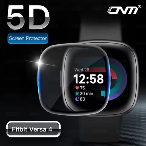 Screen Protector Film for Fitbit Versa 4 / Sense 2 Flexible Soft Protective Film for Versa 3 Smart W