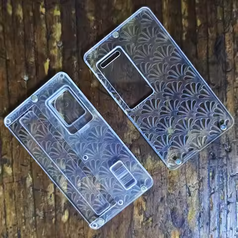 Cute Cartoon Customized panel engraved inner for dot aio v2 doors panels Ornament Auto Interior Dash