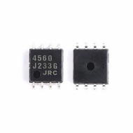 2 Buah 2Pcs 4560 JRC NJM4560M JRC4560 SMD IC MSop-8 Dual Operational Amplifier