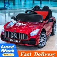 SG Local Mercedes Kids Electric Car with Remote Control Kid Drive Pedal Control Kid Ride on Car Kidd