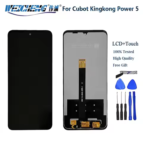 For Cubot KingKong Power 5 LCD Display with Touch Screen Digitizer Assembly For Cubot King Kong Powe