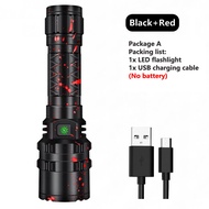 Alonefire G200 8000LM ที่มีประสิทธิภาพ XHP50.2ยุทธวิธีไฟฉาย LED Xlamp ไฟฉายกันน้ำ Ultra หลอดไฟสว่างไ