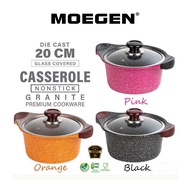 Moegen Germany Casserole / Stock Pot 20cm Granite Series