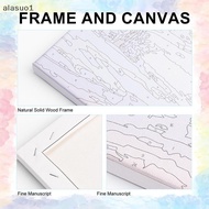 [Alasuo] Framed Paint By Numbers Kit For Adults Beginner & Kids Ages 8-12, Easy Flower Paint By Numb