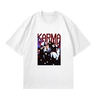 KPOP Idol Stay KARMA Merch Album Baju FELIX BANGCHAN HYUNJIN HAN Streetwear Pakaian Longgar Tshirt L