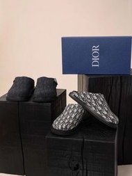 Dior Oblique 印花拖鞋