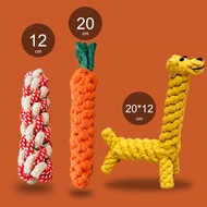 Dog Bite-Resistant Toys Cord Teether Dog Chewing Rope Pet Tug of War String Puppy Bichon Teddy Small Dog Dog Bends and Hitches