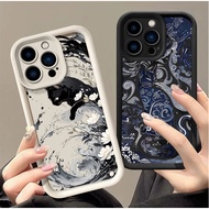 Artistic Vortex Flower Cat Case For Xiaomi 17T Pro 15T POCO X8 Max Pro X7 M7 Pro F7 F8 Ultra F5 M6 P