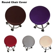 New Round Chair Cover Bar Stool Cover Elastic Seat Cover Home Chair Slipcover Floral Printed  home  dining chair  office chair Sofa Covers  Slips