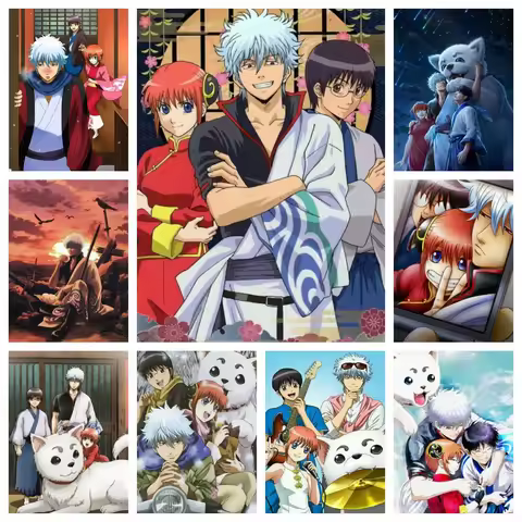 GINTAMA 5D Diamond Painting Kit DIY Handcraft Art Full Round/Square Drill Rome Decor Gift for Friend