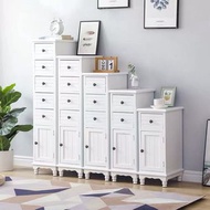 北歐免安裝儲物櫃 收納櫃 超窄儲物櫃 床頭櫃 side table cabinet