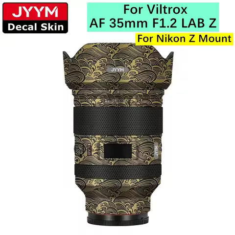 Sticker For Viltrox AF 35mm F1.2 LAB Z Decal Skin Camera Vinyl Wrap Film Protector Coat For Nikon Z 