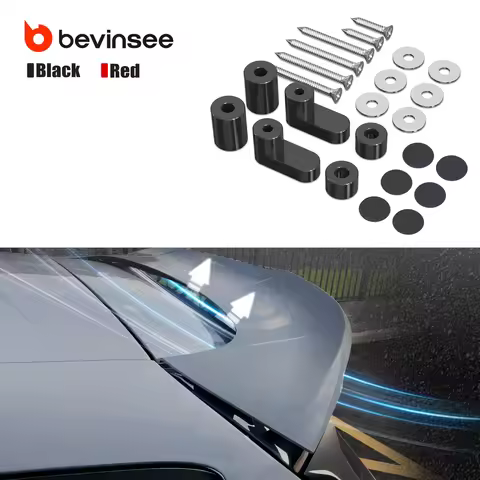 Aluminum Rear Wing Spoiler Riser Kit for Ford Fiesta ST(for US) / for Ford Fiesta Mk7(for EU) / for