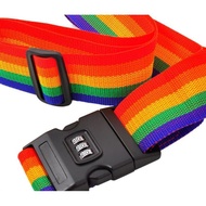 Travel Luggage Coded Lock Suitcase Belt Stripe / Password Suitcase Strap