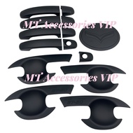 BT50 BT-50 Year 2012-2020 4-Door Model Scratch-Resistant Socket Handle Cover Tank Black BT50 BT50