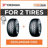 2pcs YOKOHAMA 235/70R15 G012 GEOLANDAR A/T Car Tires