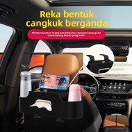 Bahasa Malaysia (main text): Multi-functional Hanging Storage Bag for Train Seats, Rear Storage Box 