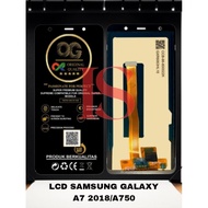 LCD SAMSUNG A7 2018 FULLSET TOUCH SCREEN LCD SAMSUNG GALAXY A7 2018/A750 LCD ORIGINAL