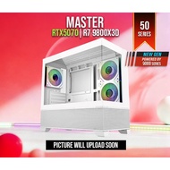 INVADER MASTER M51 | RTX 5070 | Ryzen 7 9800X3D GAMING DESKTOP