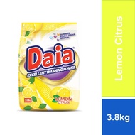 Daia Powder Detergent Lemon Citrus 3.8kg